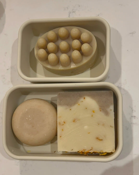 All Silicone Soap Container - Leak Proof